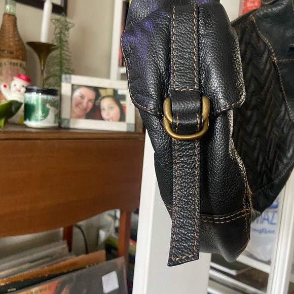 Wilsons Leather Black Shoulder Bag - Picture 3 of 11